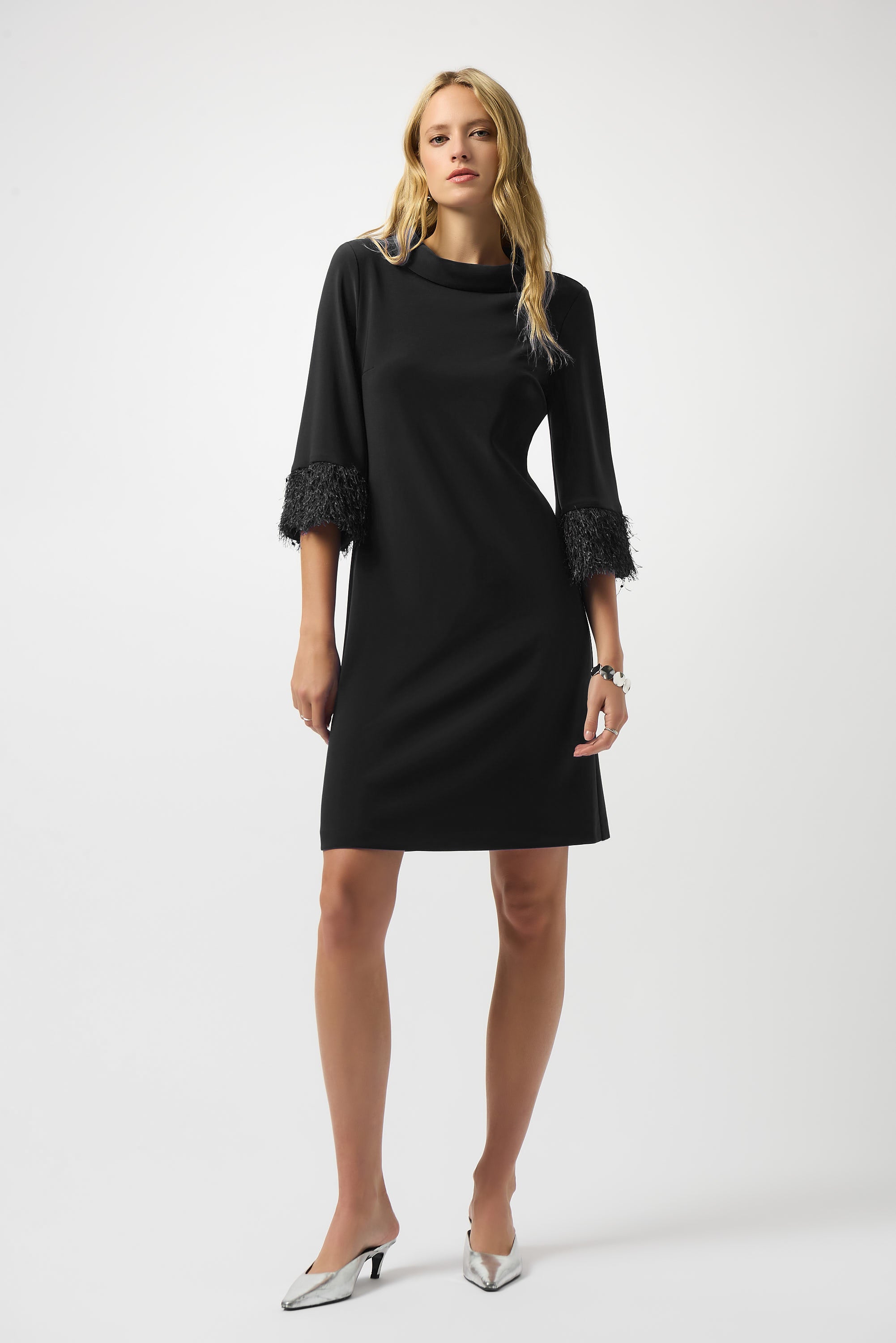 joseph ribkoff evening dress Silky Knit & Novelty A-Line Dress