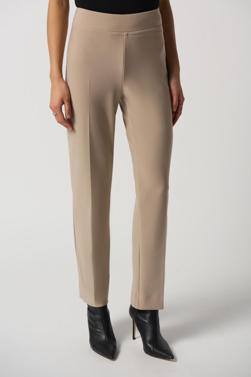 Joseph Ribkoff Latte Classic Straight Pant Style 143105