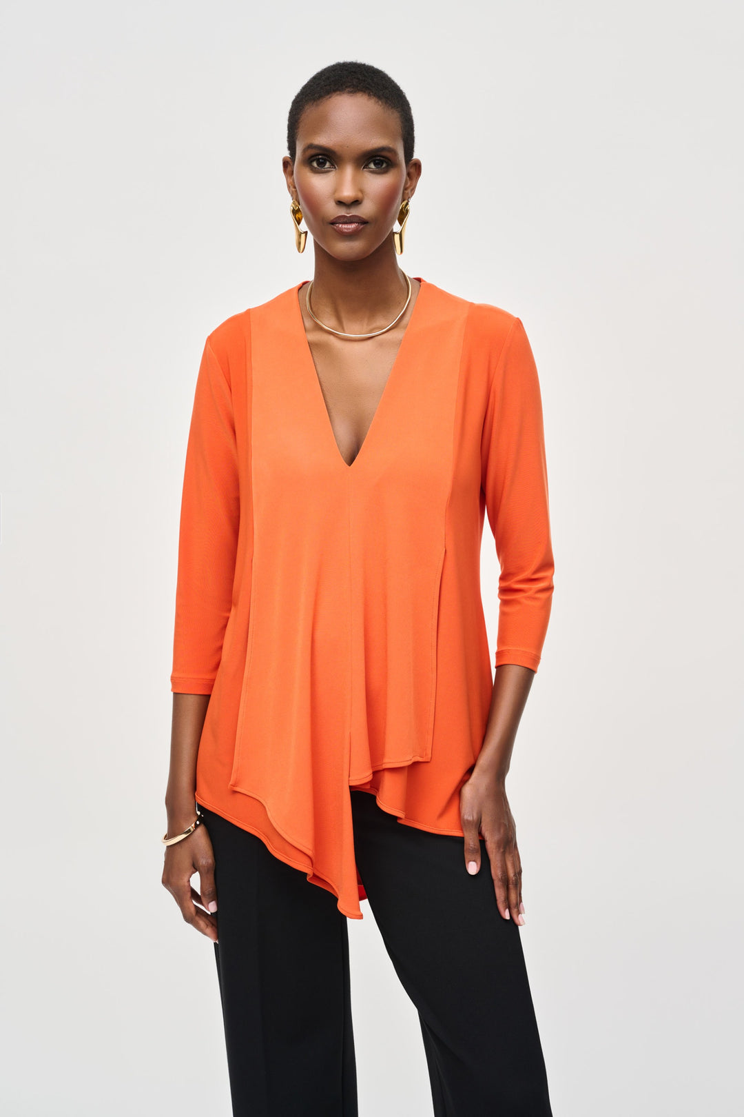 Joseph Ribkoff Lava Asymmetric Tunic Style 161066F24