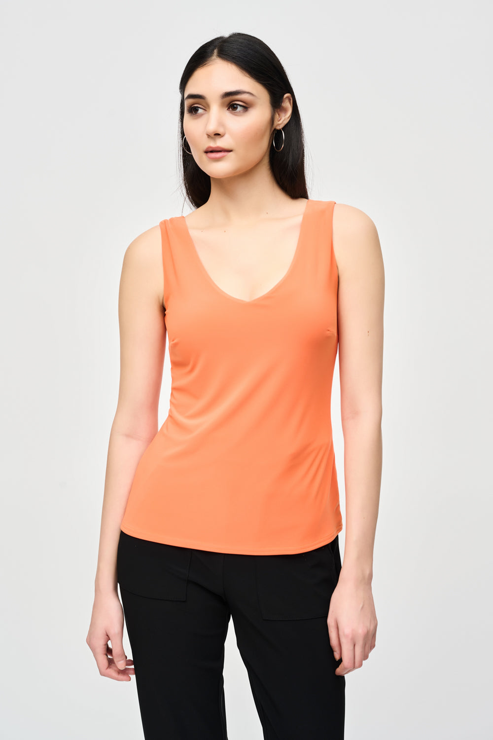 Joseph Ribkoff Mandarin Classic V-Neck Cami Style 201546