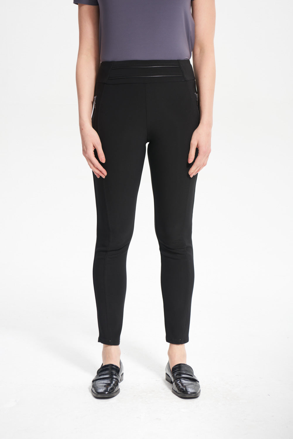 Joseph Ribkoff Black Pant Style 214276 - Main Image 1 