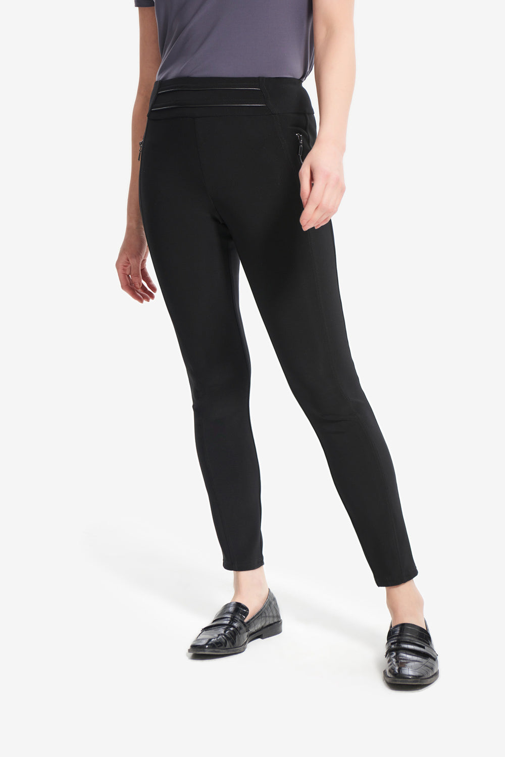 Joseph Ribkoff Black Pant Style 214276 - Second Image 2