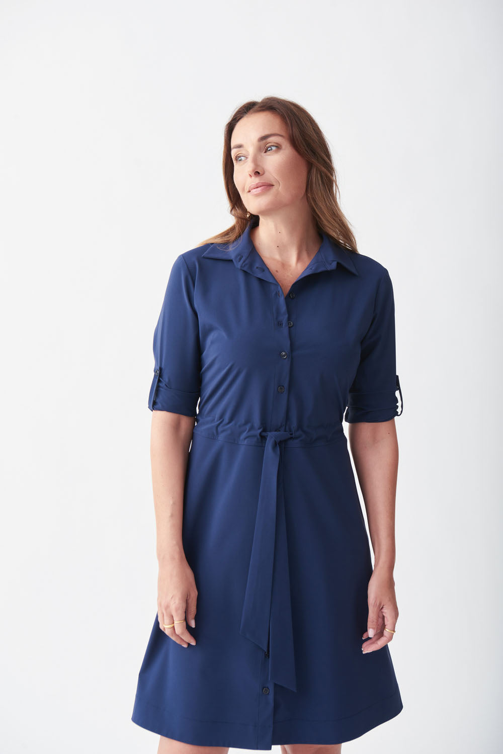 Joseph Ribkoff Navy Blue Fit & Flare Dress Style 221112 DECABANA Joseph Ribkoff Navy Blue Fit & Flare Dress Style 221112 DECABANA