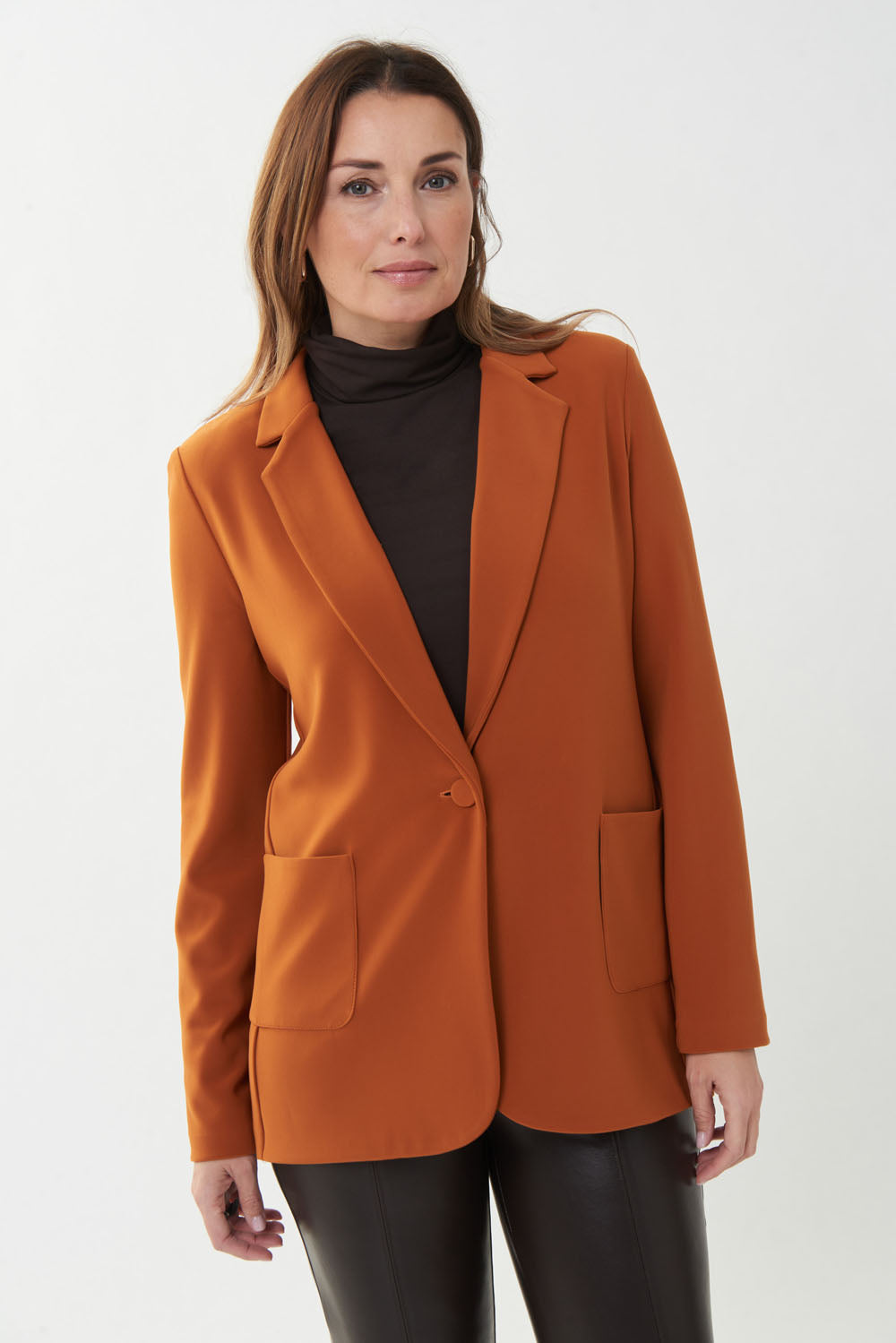 Joseph Ribkoff  Amber Stone Single Button Blazer Style 221317