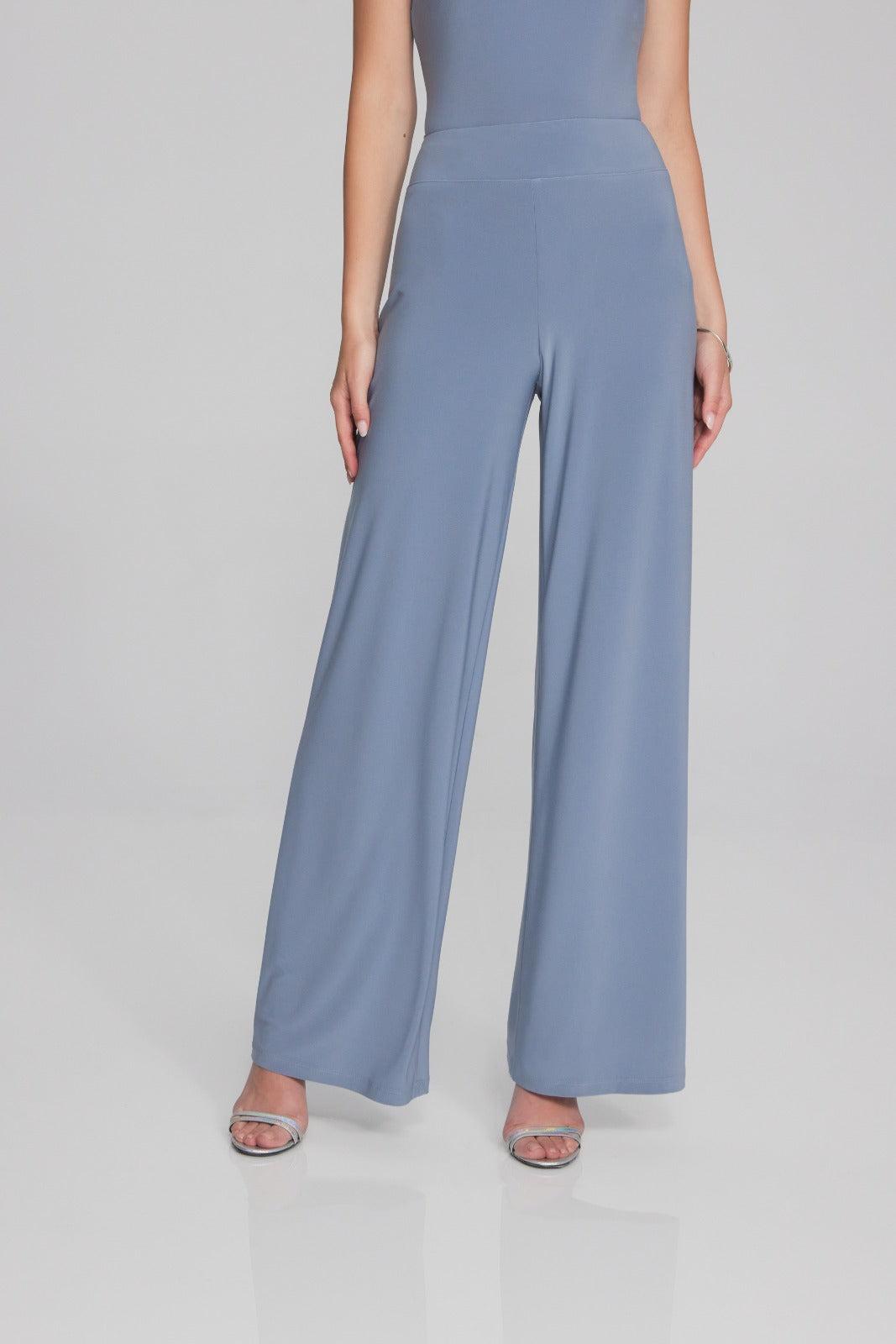 Joseph Ribkoff Serenity Blue Wide-Leg Pants Style 221340