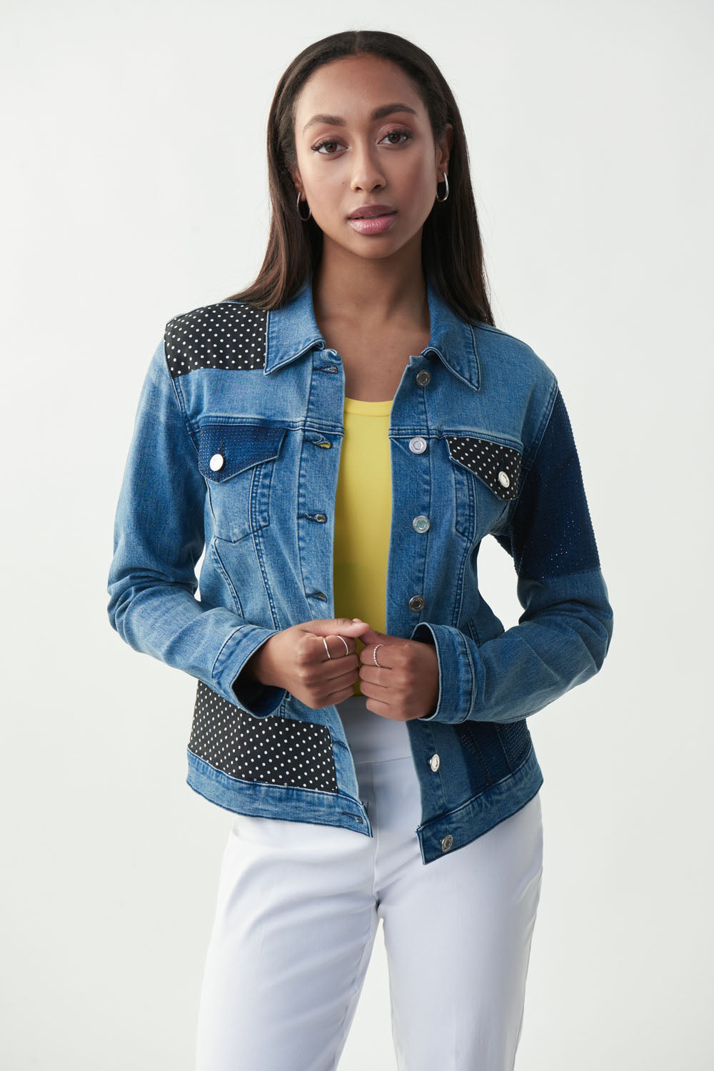 Joseph Ribkoff Denim Blue Jacket Style 221933