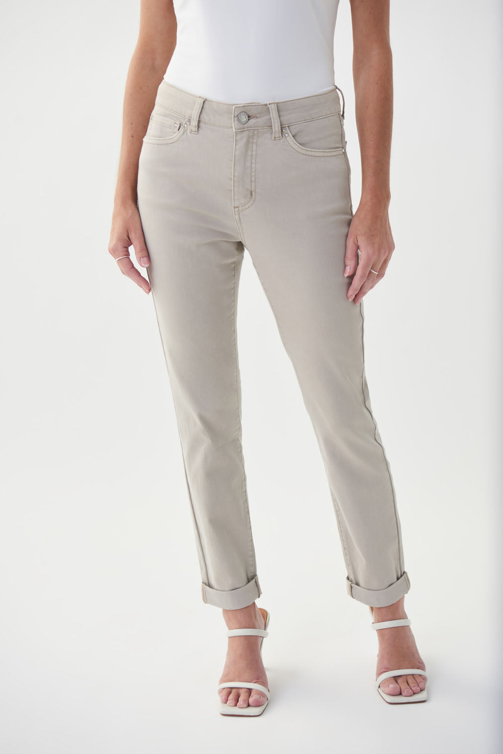 Joseph Ribkoff Sand Denim Pant Style 222917