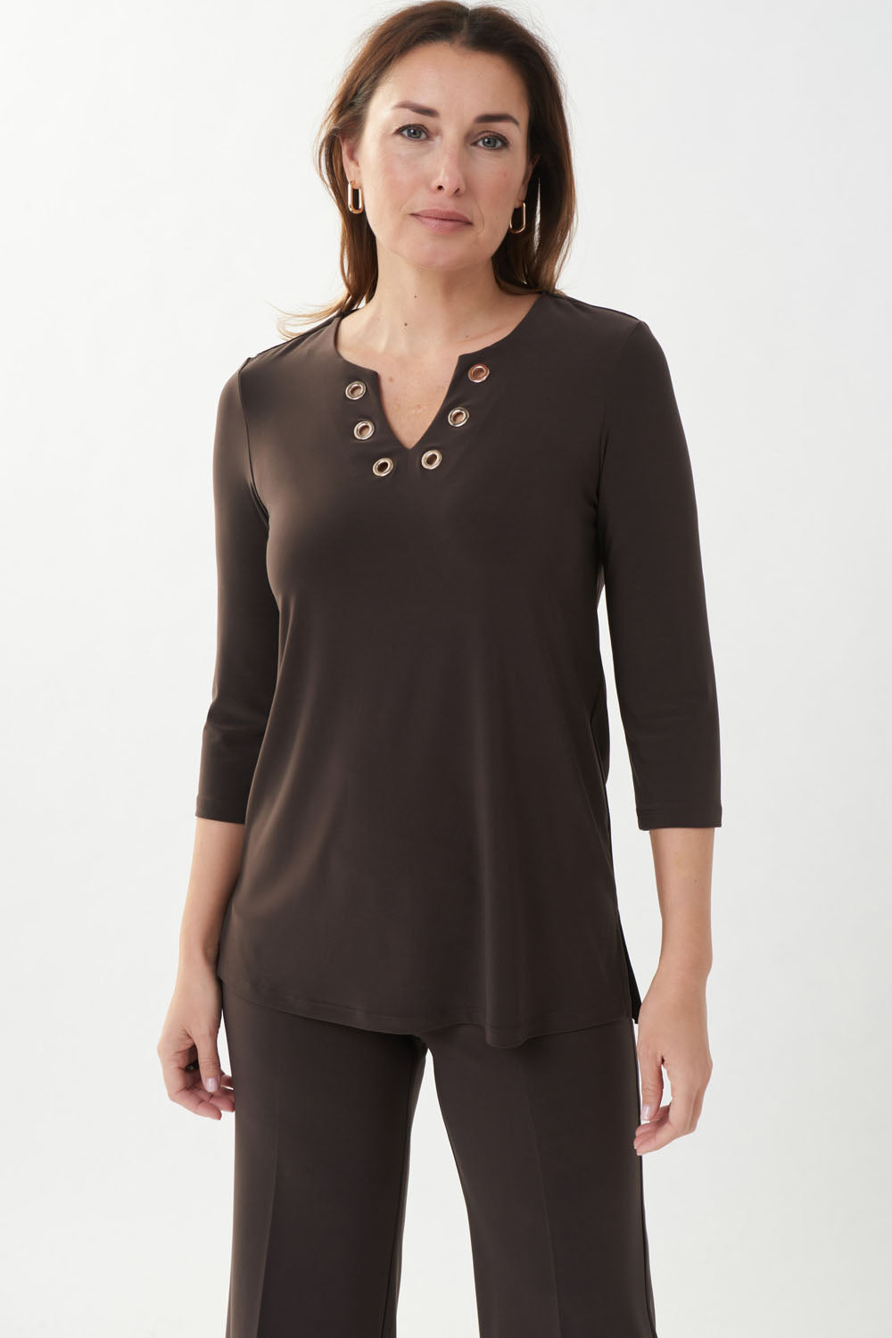 Joseph Ribkoff Mocha Top Style 223283