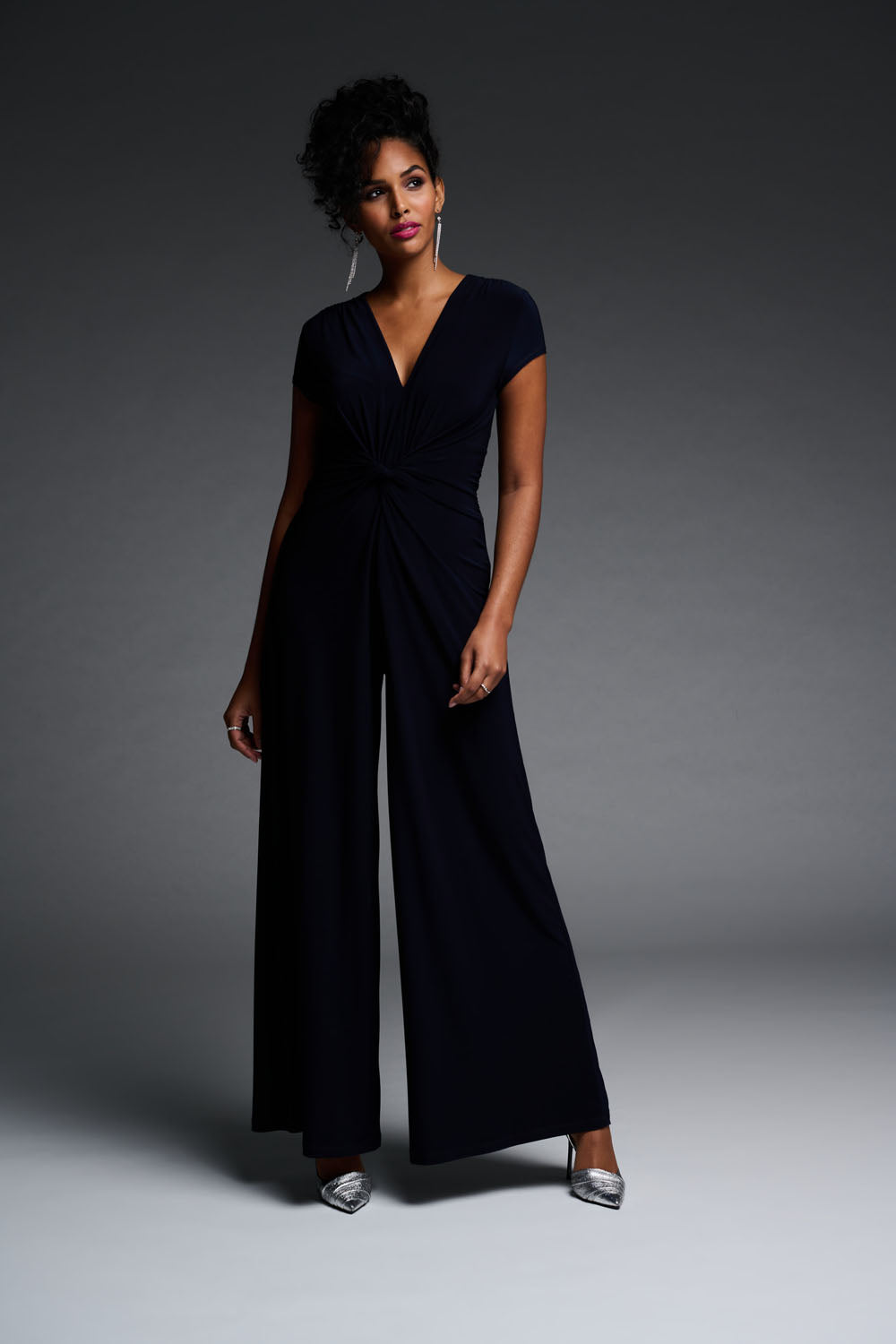 Joseph Ribkoff Midnight Blue Jumpsuit Style 223702