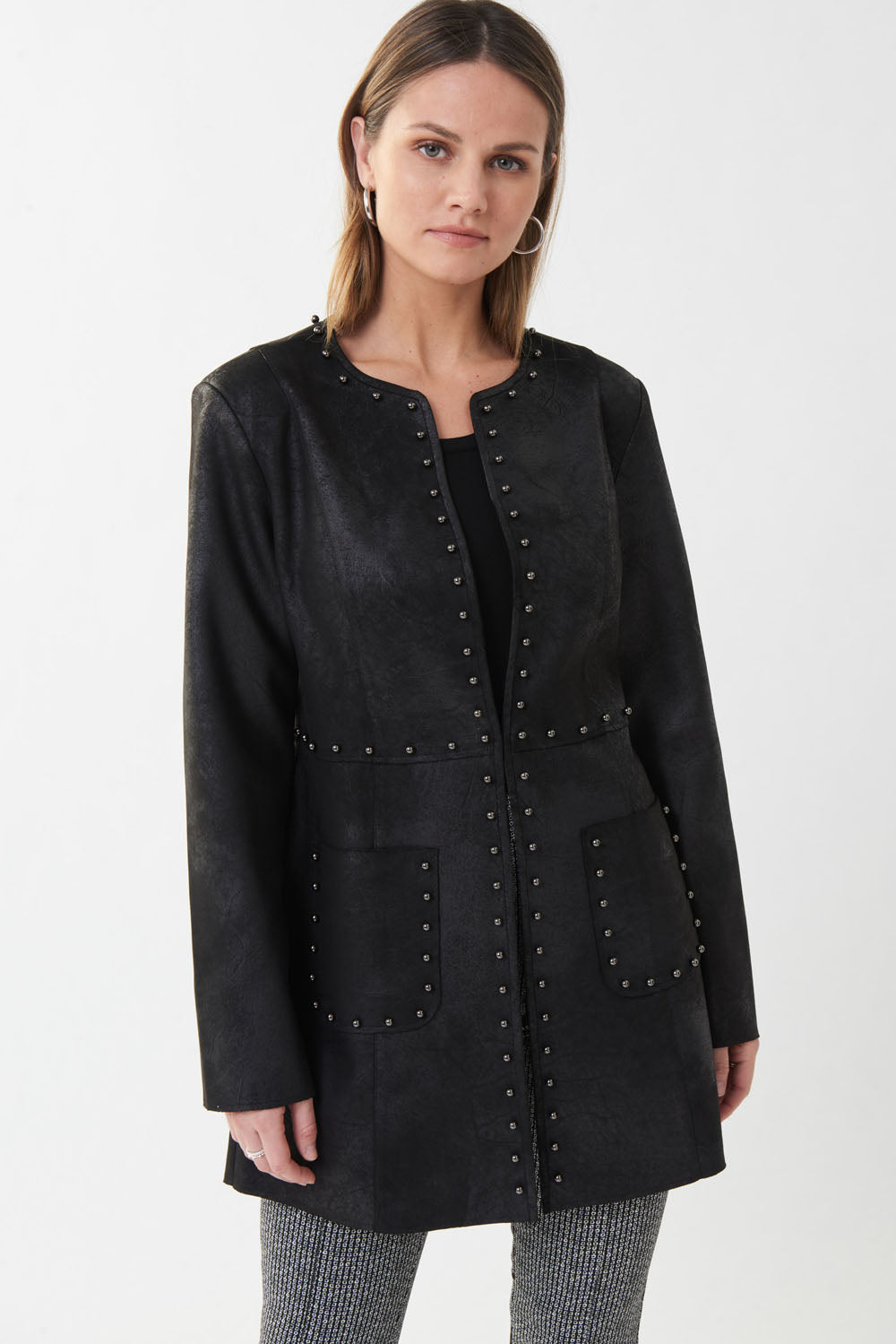 Joseph Ribkoff Black Jacket Style 223932-main