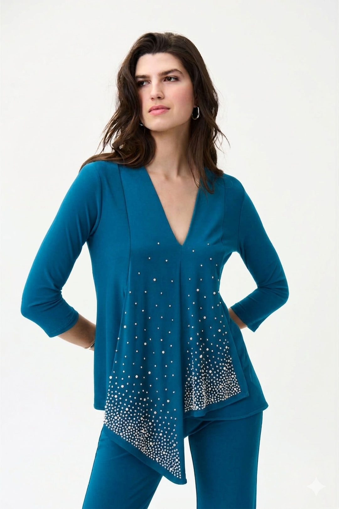 Joseph Ribkoff Sparkle Detail Tunic Style 224006