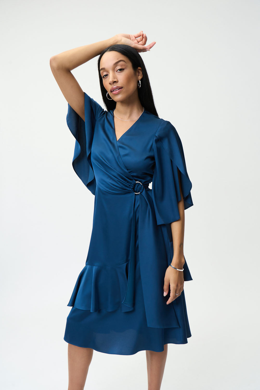 Joseph Ribkoff Nightfall Wrap Dress Style 224355