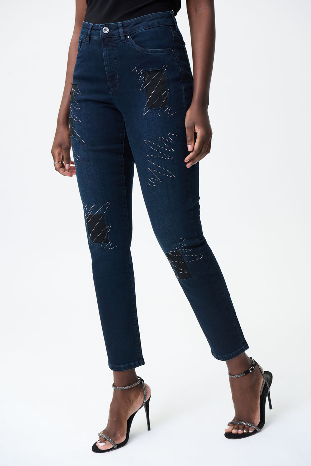 Joseph Ribkoff Indigo Denim Pants Style 224906