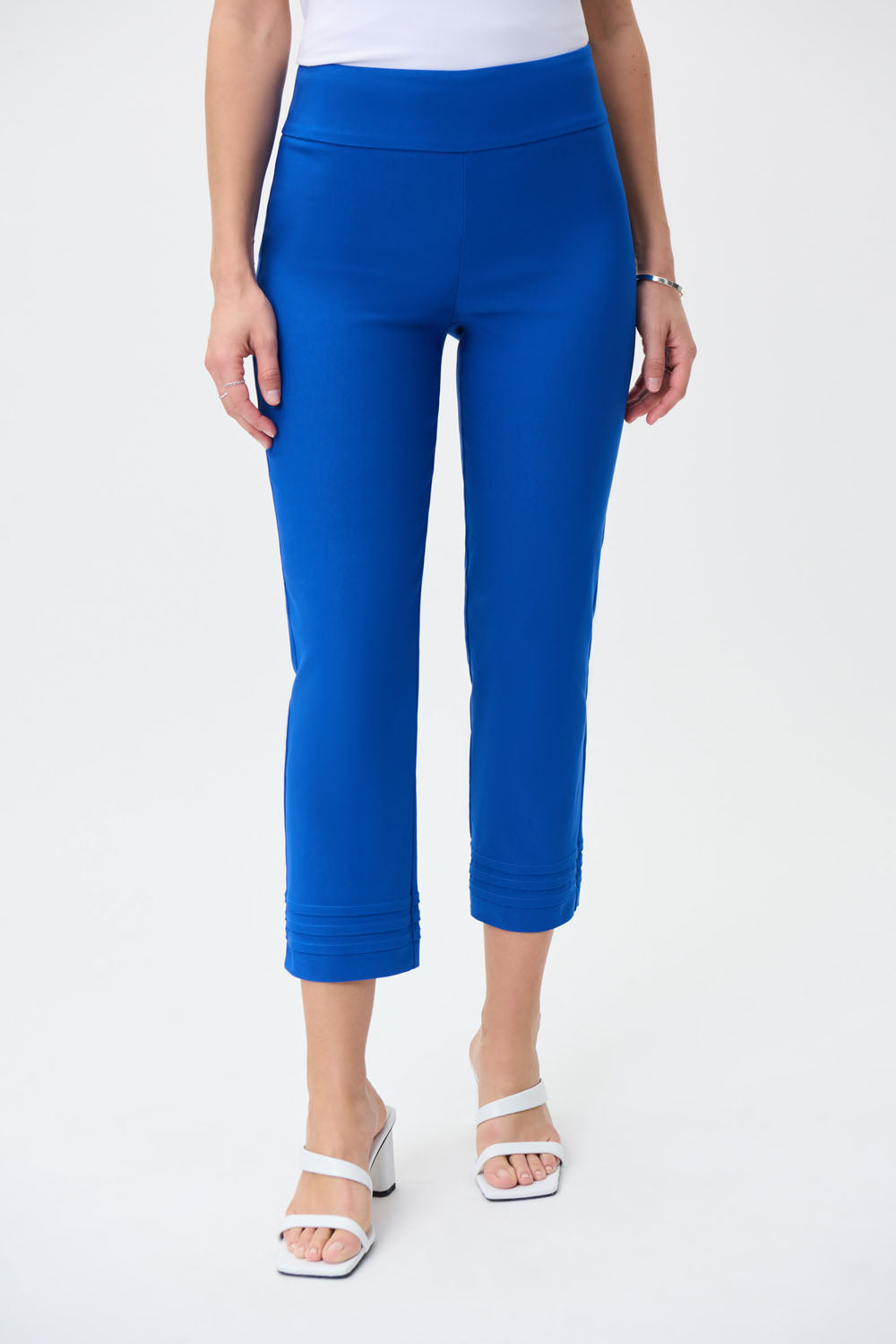 Joseph Ribkoff Blue Oasis Capri Pants Style 231029