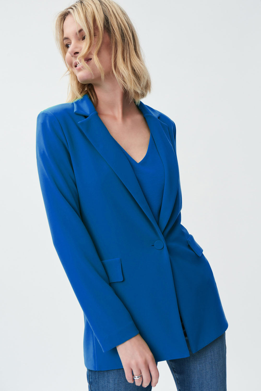 Joseph Ribkoff Blue Oasis Blazer Style 231064