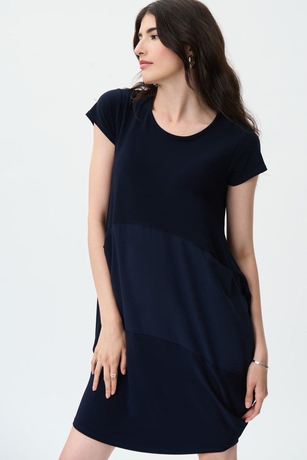 Joseph Ribkoff Midnight Blue Dress Style 231082 Joseph Ribkoff Midnight Blue Dress Style 231082