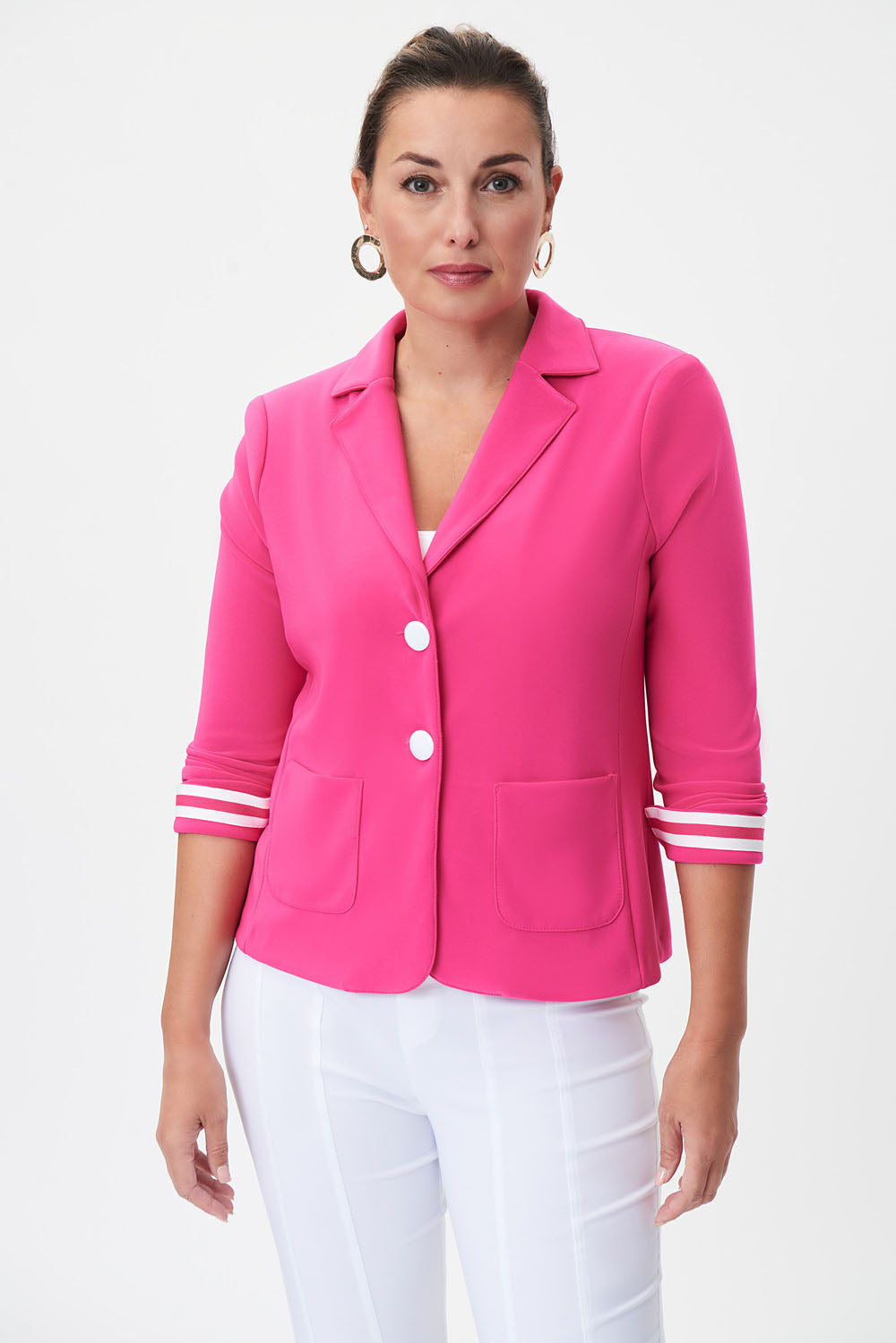 Joseph Ribkoff Dazzle Pink Blazer Style 232015