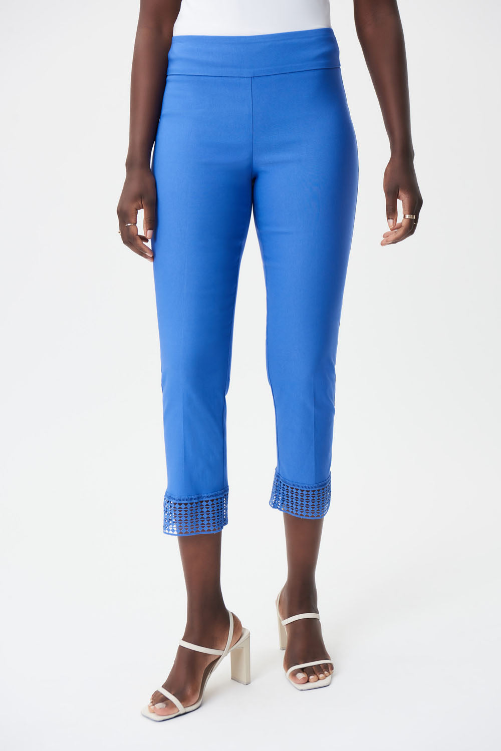 Joseph Ribkoff Blue Iris Capri Pants Style 232249