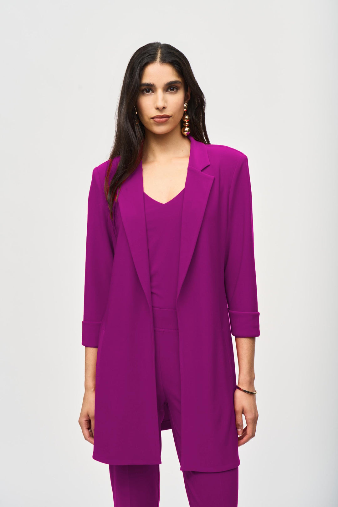 Joseph Ribkoff Empress Knit Long Blazer Style 233304