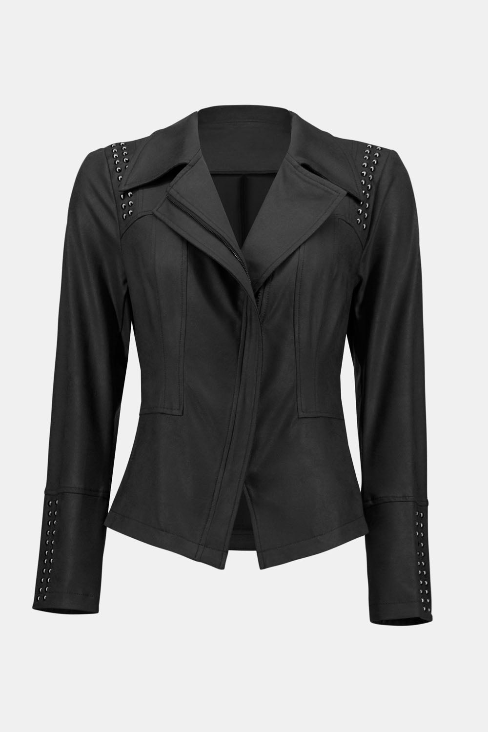 Joseph Ribkoff Black Notched Collar Jacket Style 233926