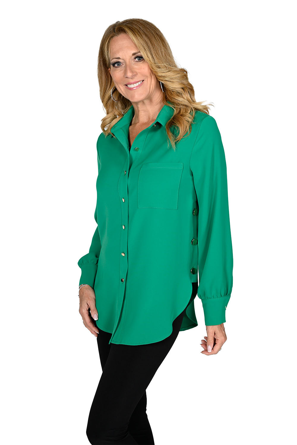 Frank Lyman Bright Green Top Style 236117