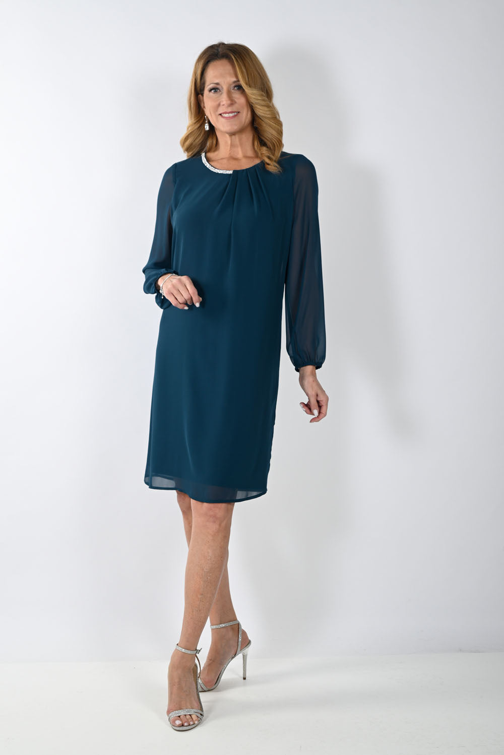 Frank Lyman Jade Long Sleeve Dress Style 239123