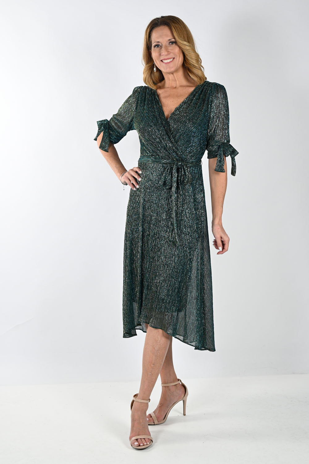 Frank Lyman Green/Turquoise Dress Style 239157