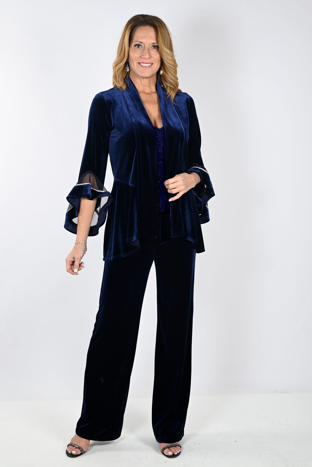 Frank Lyman Dark Navy Pants Style 239234