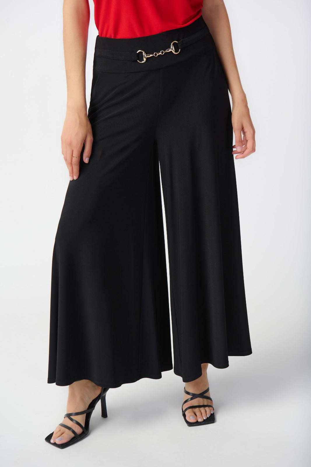 Joseph Ribkoff Black Culotte Pants Style 241121