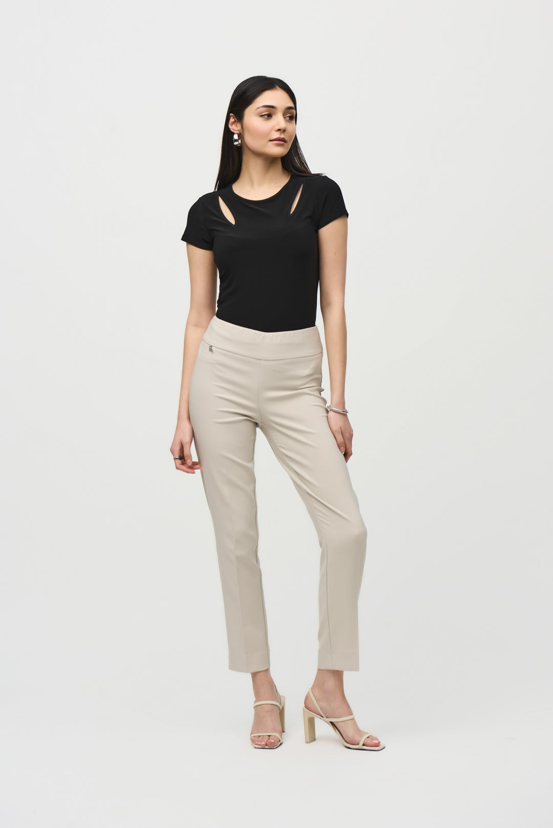 Joseph Ribkoff Moonstone Slim-Fit Pull-On Pants Style 241231