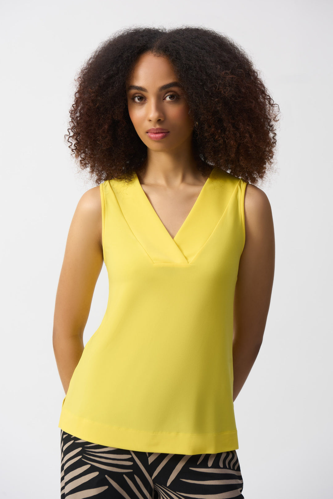 Joseph Ribkoff Citrus Silky Knit Sleeveless Top Style 241239