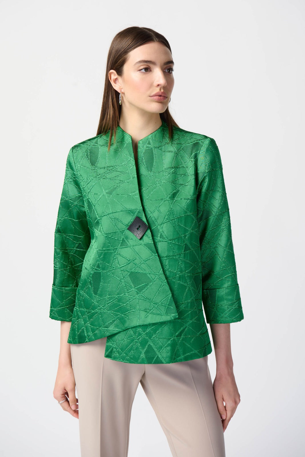 Joseph Ribkoff Island Green Swing Jacket Style 241263