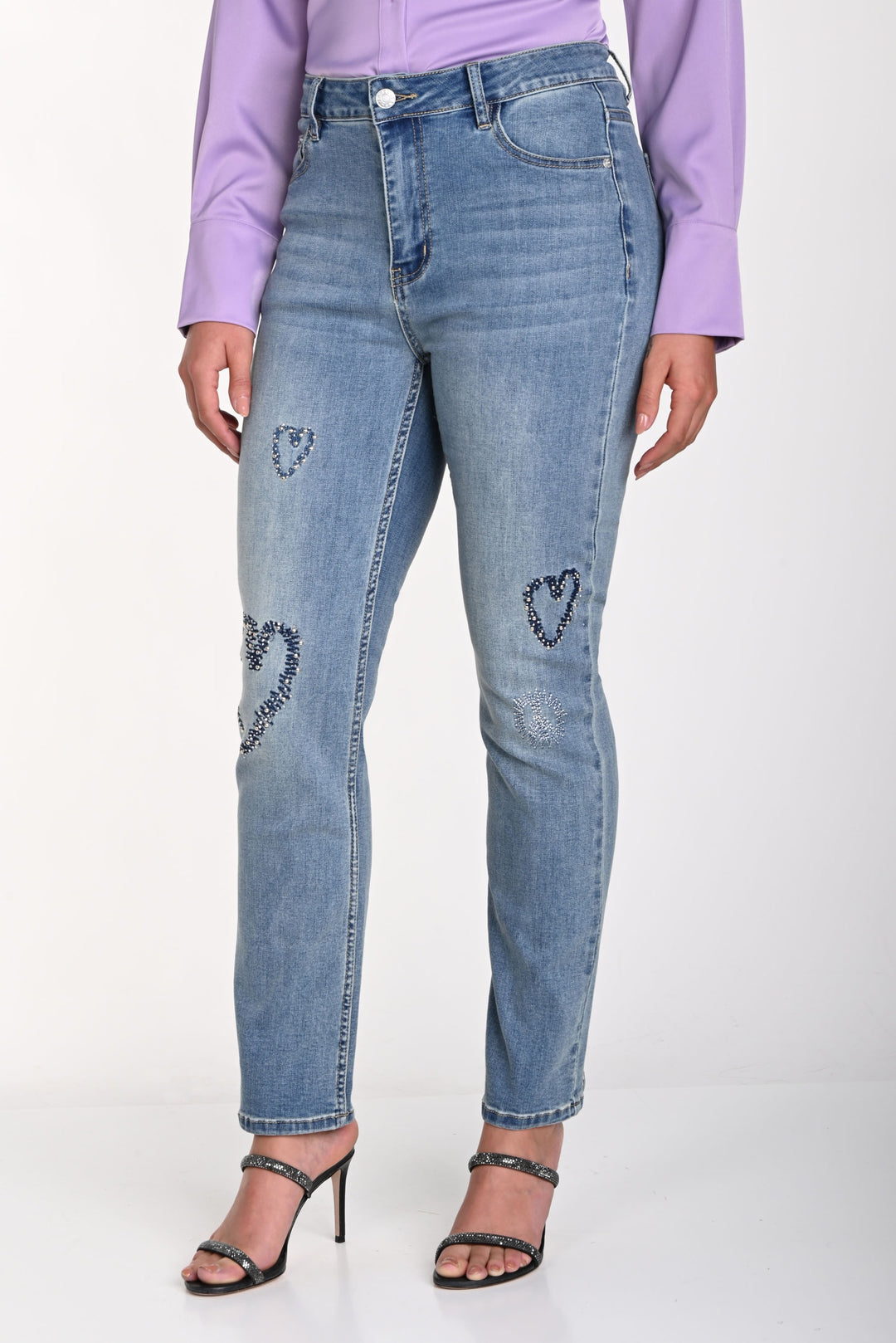 Frank Lyman Blue Denim Jeans Style 241338U