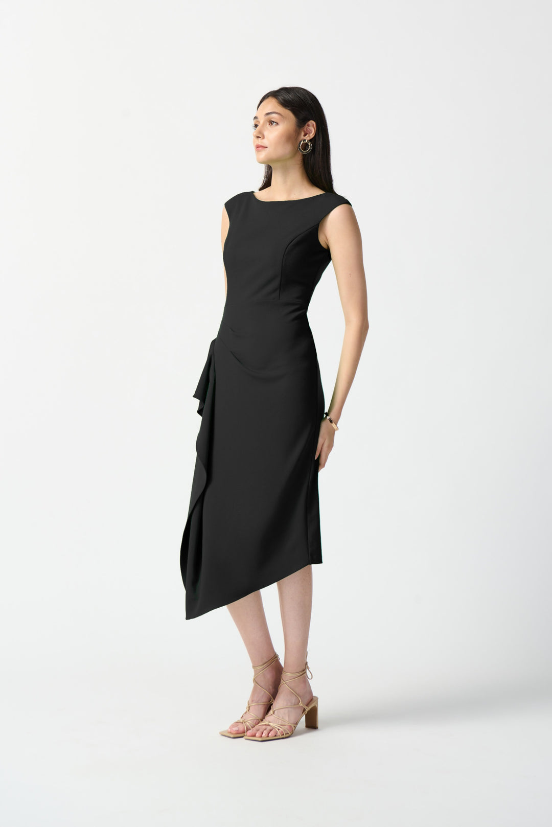 Joseph Ribkoff Black Sheath Dress Style 242238