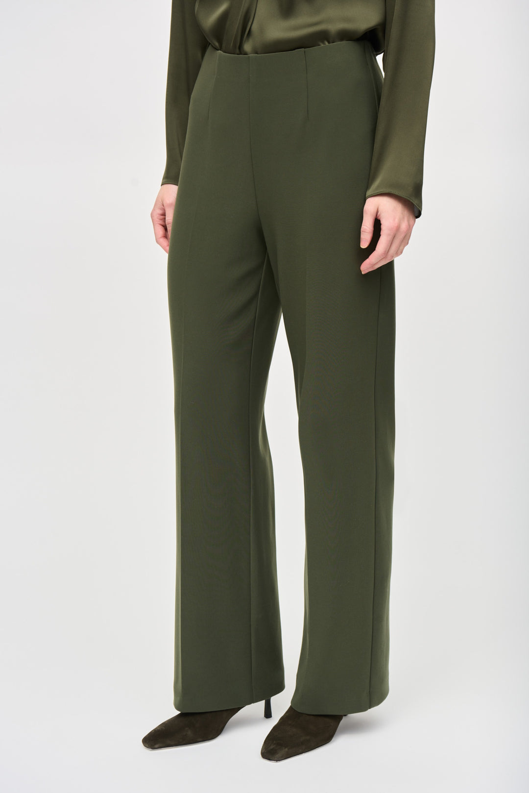 Joseph Ribkoff Iguana Wide-Leg Pull-On Pants Style 243040