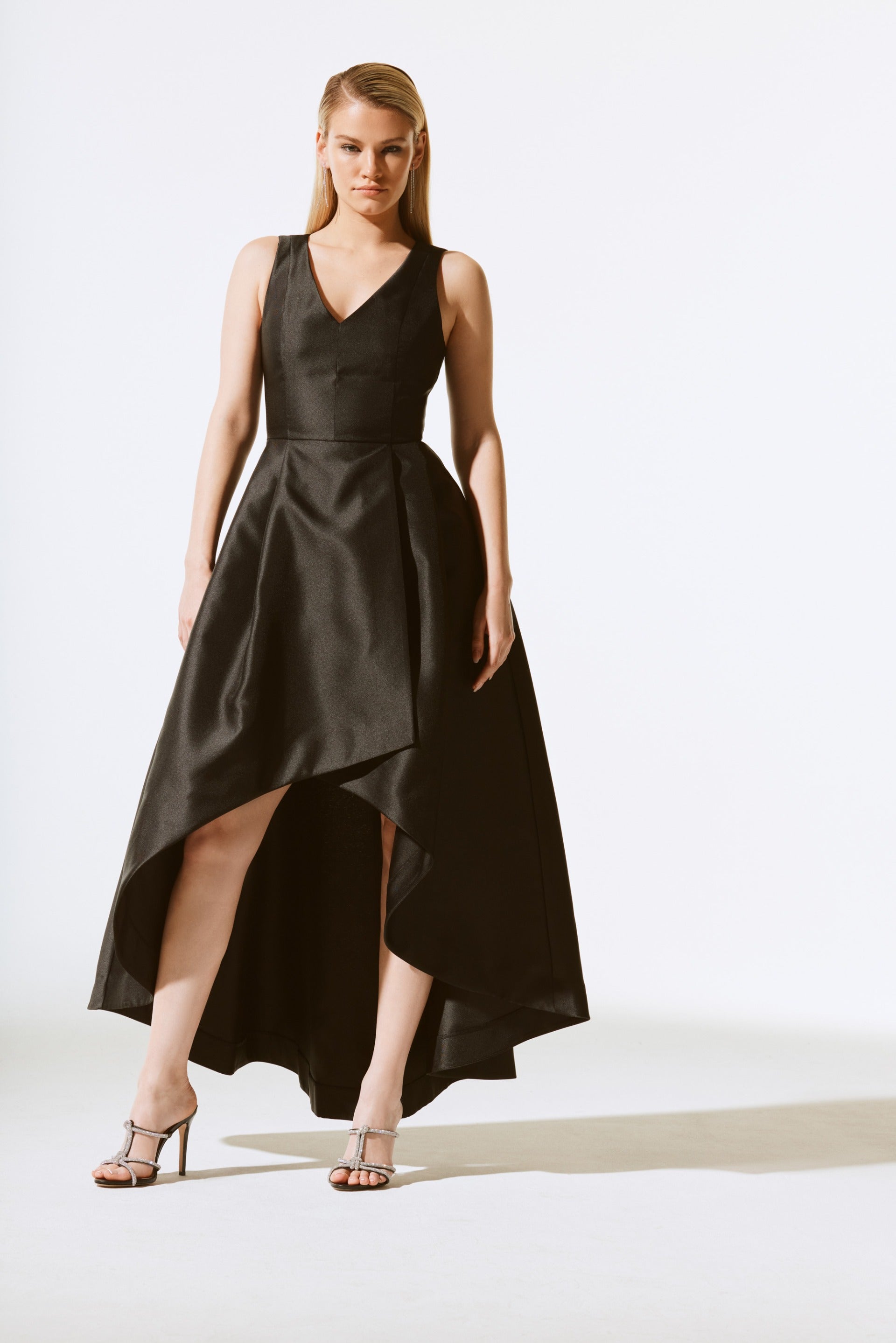 Joseph Ribkoff Black Fit And Flare Gown Style 243765 Joseph Ribkoff Black Fit And Flare Gown Style 243765