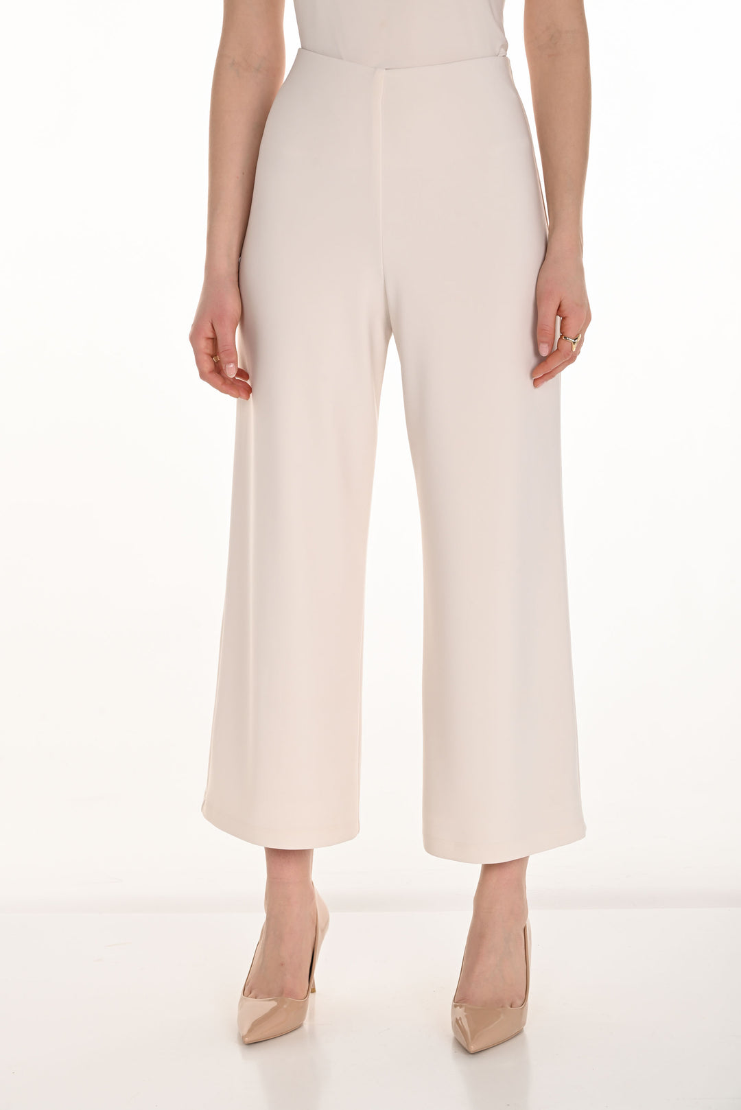 Frank Lyman Vanilla Wide-Leg Pants Style 254031