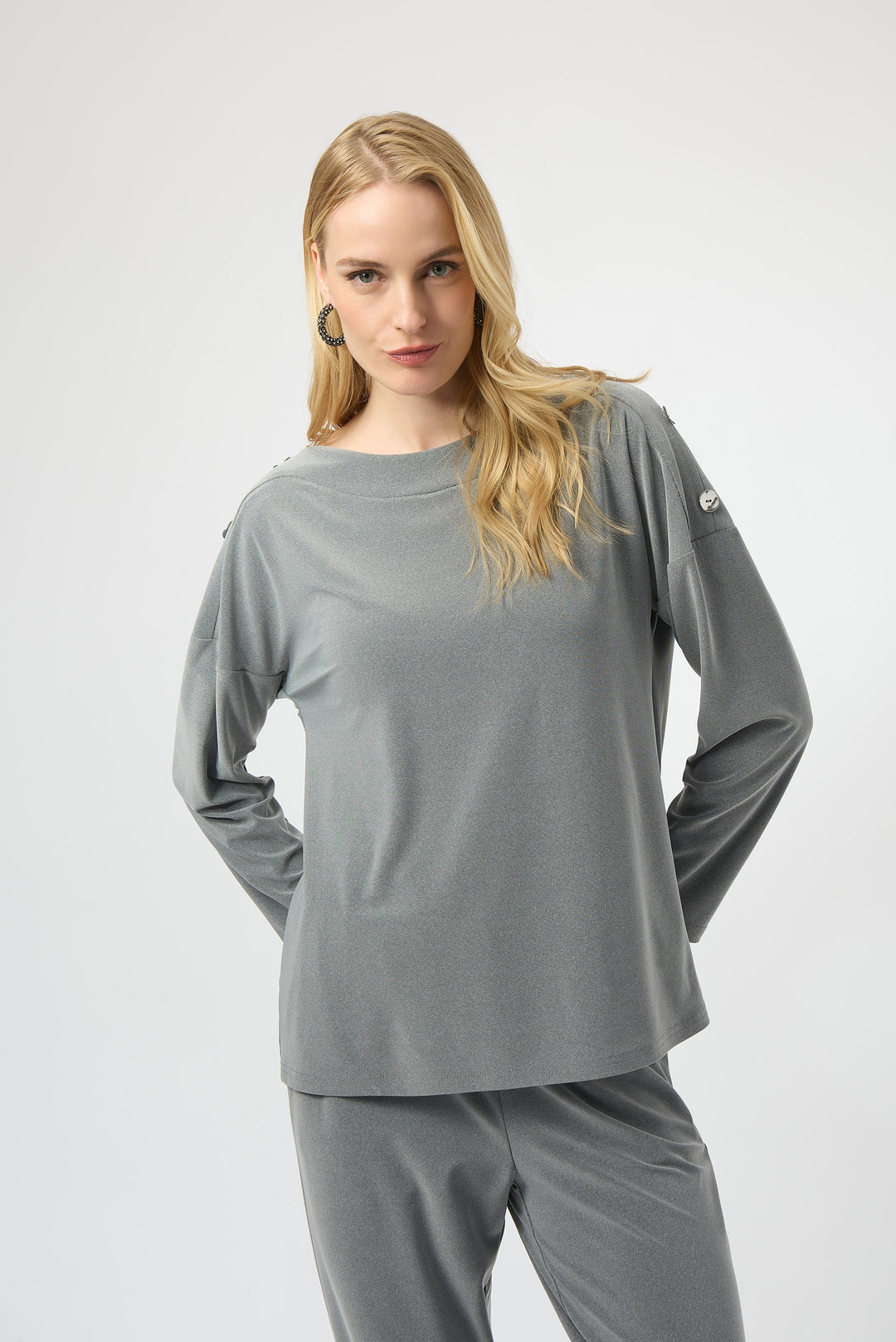 Joseph Ribkoff Silky Knit Straight Top Style 254115