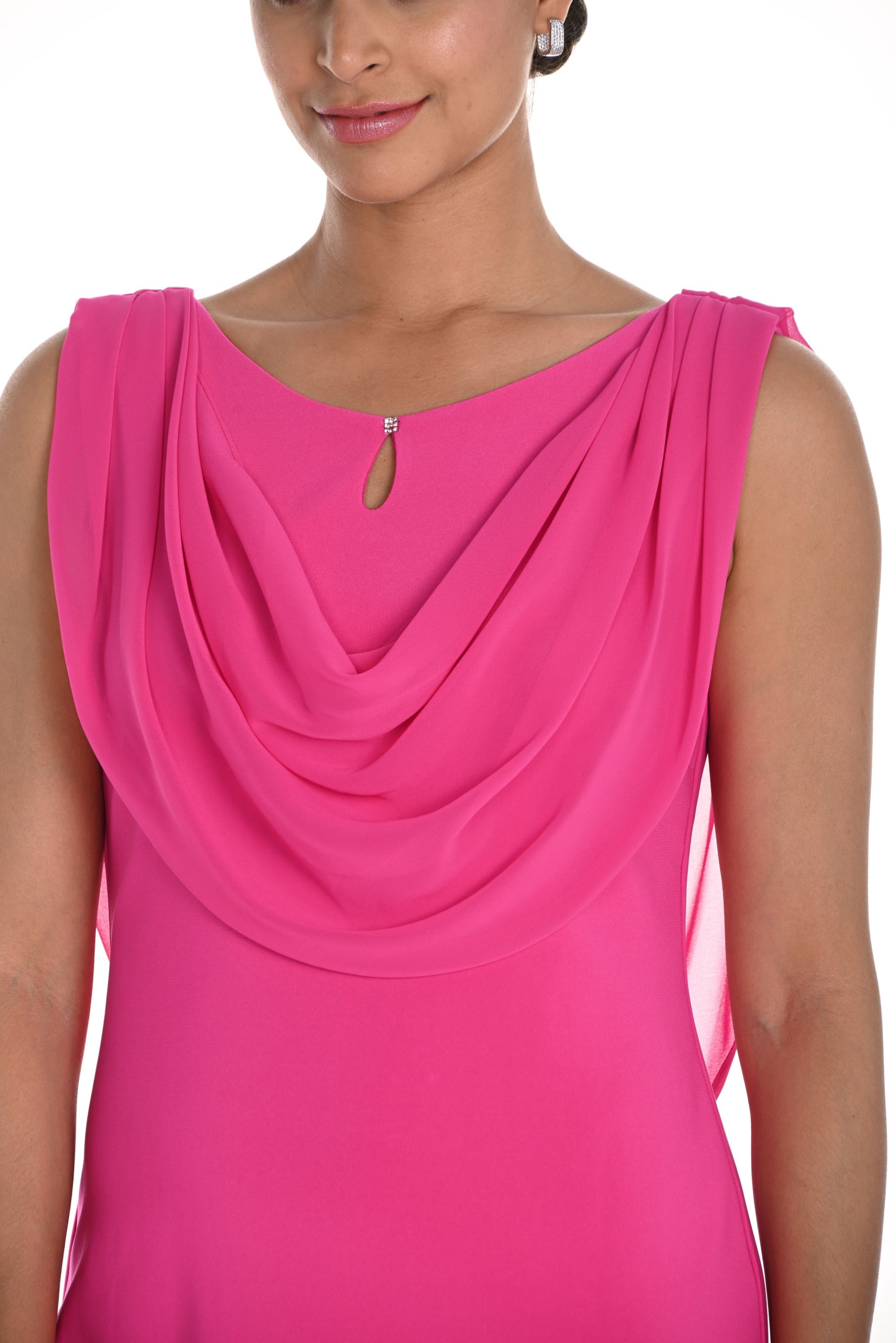 frank lyman pink dress Frank Lyman Fuchsia One Shoulder Straight Dress Style 242140U