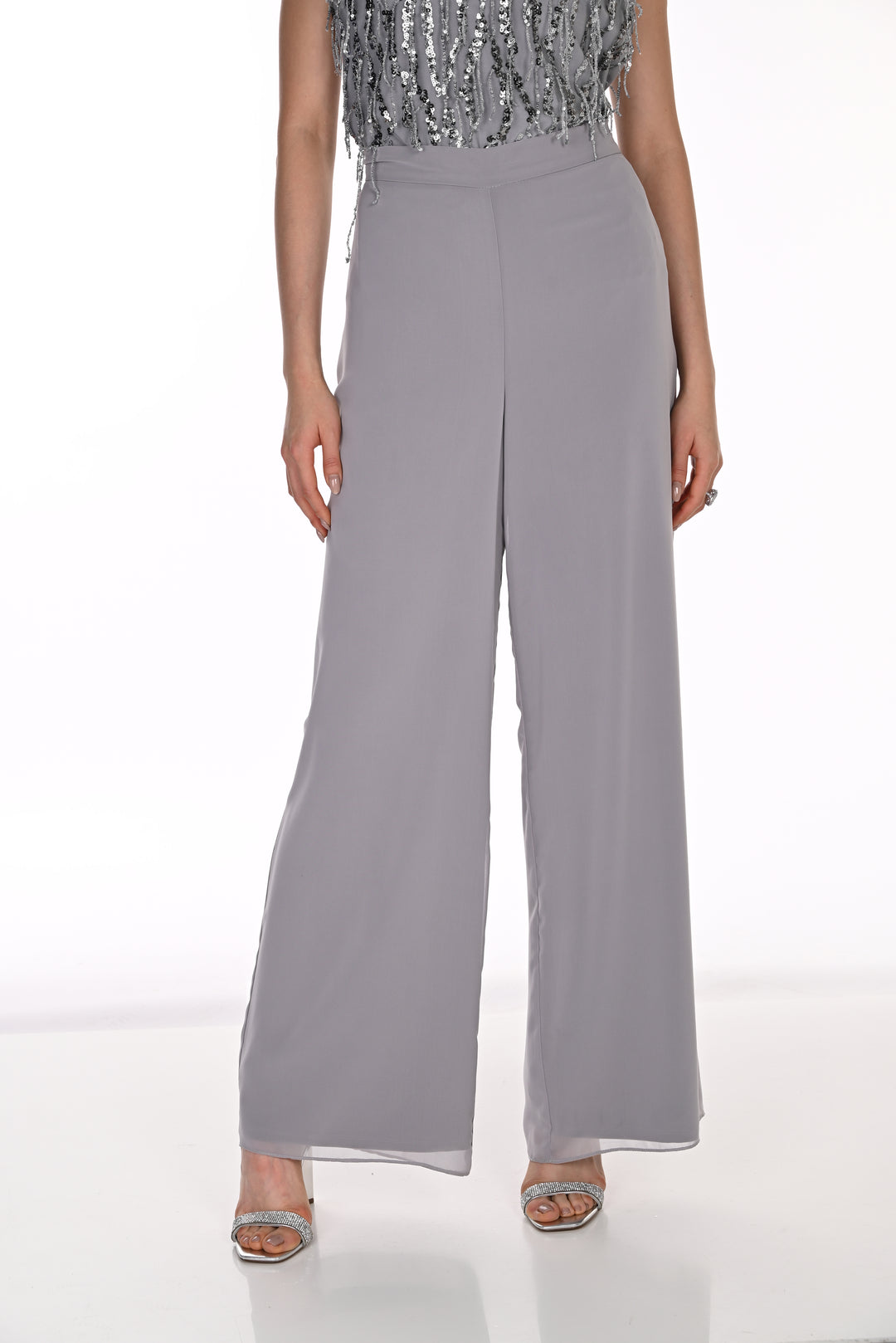 Frank Lyman High-Rise Wide-leg Trousers Style 259023