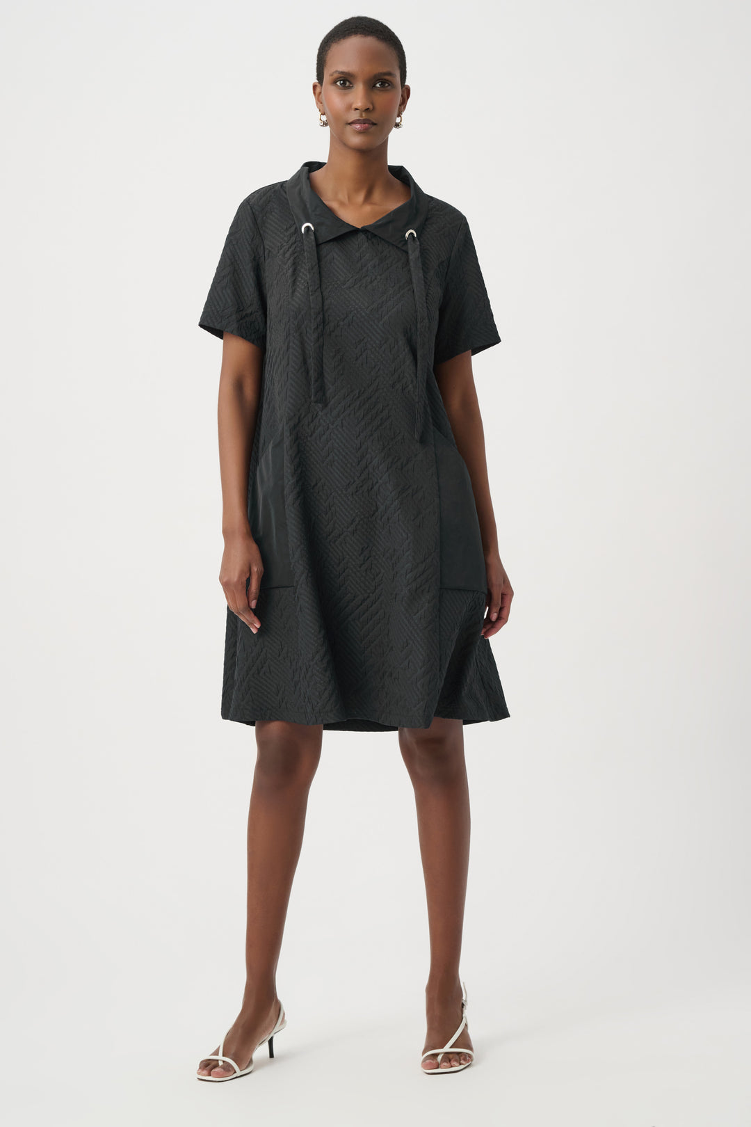 a line jacquard dress Azazie Amelia