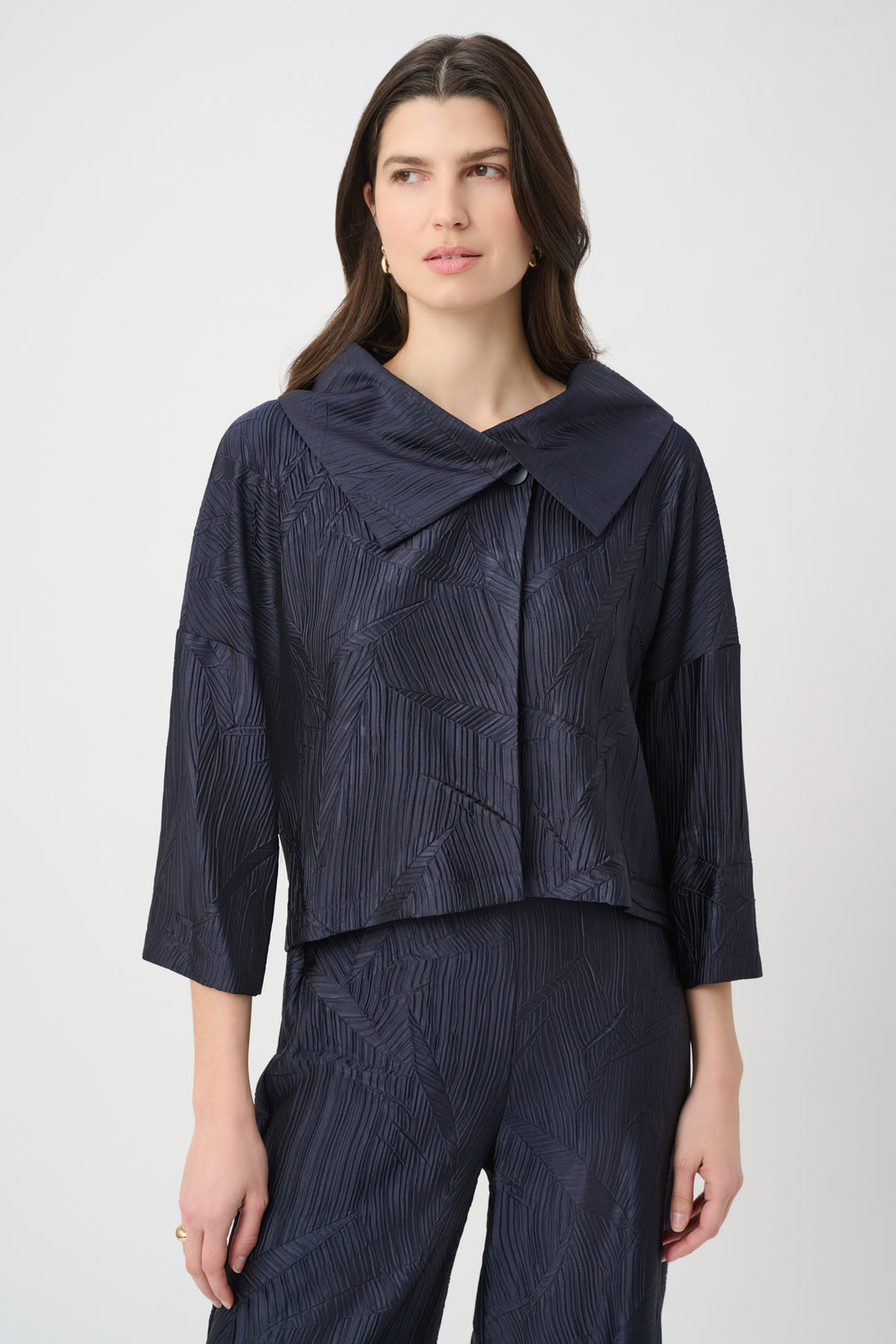 Joseph Ribkoff Collared Button Blazer Style 261241