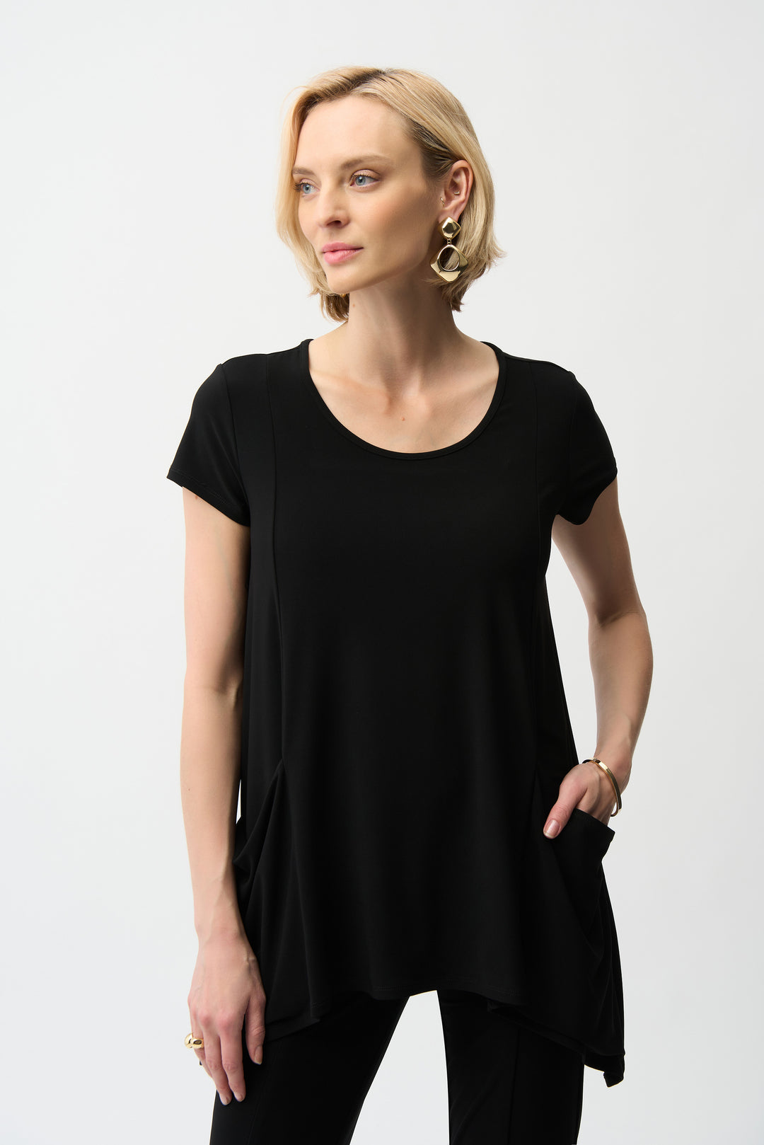 Joseph Ribkoff Tunic With Handkerchief Hem Style 261310.