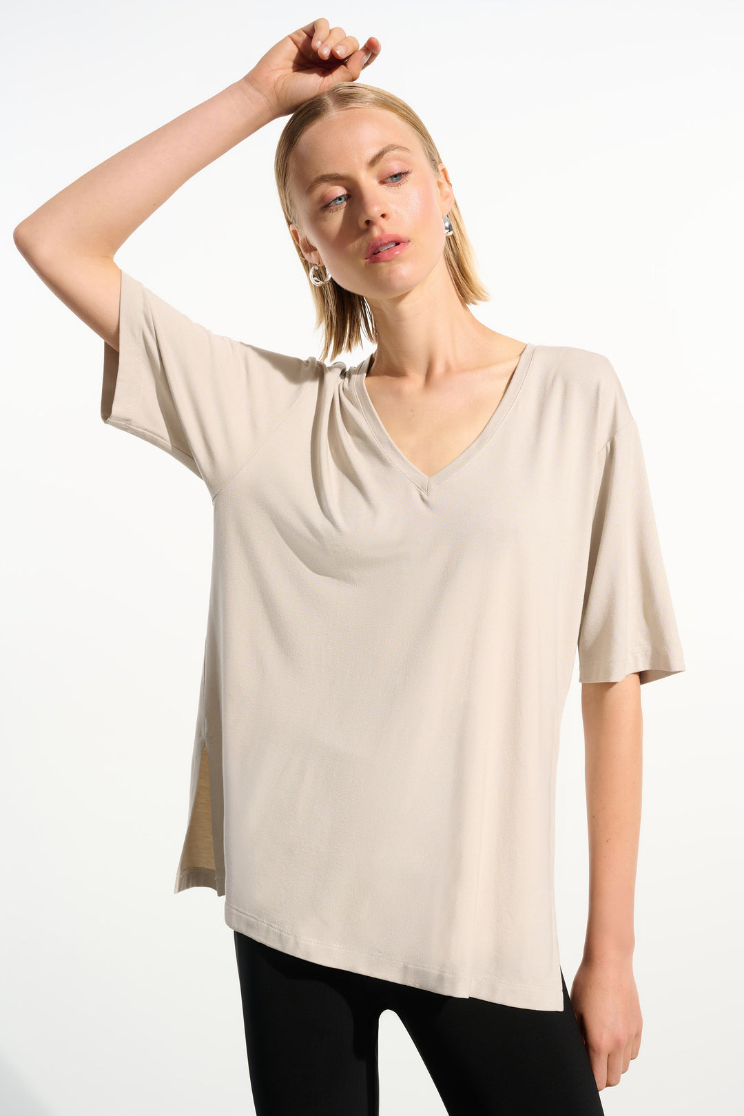 Joseph Ribkoff Boxy Tunic With V-neckline Style 261600
