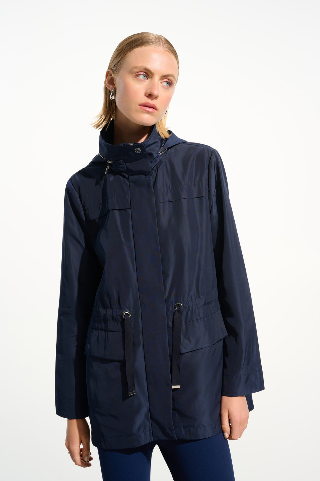 Joseph Ribkoff Jacket With Hidden Hood Style 261630