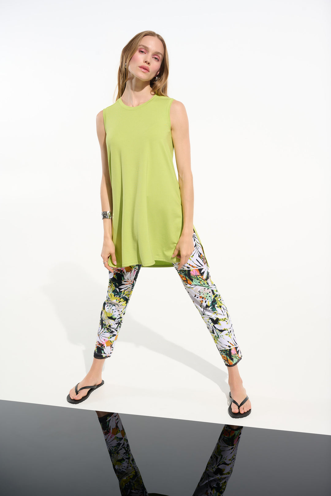 Joseph RIbkoff Jersey Sleeveless Straight Tunic Style 261640.