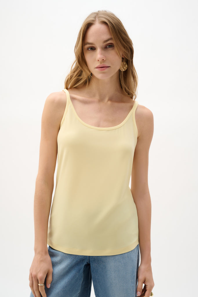 Deuxieme Classe rib タンク　★ニャンペイ★ Joseph Ribkoff Silky Knit Fitted Camisole Style 261902 – DECABANA
