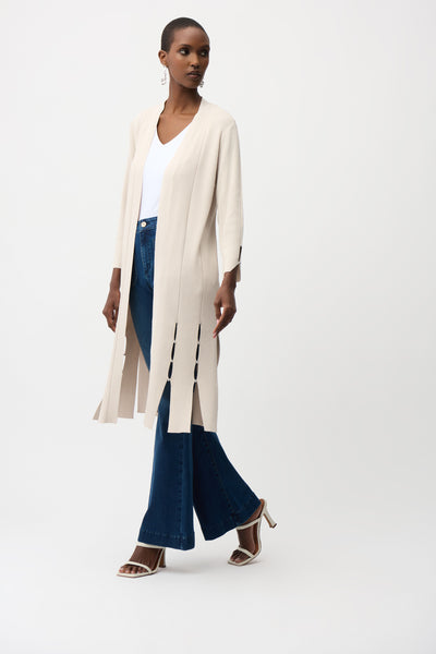 Joseph Ribkoff Viscose Blend Long Open Cardigan Style 261924