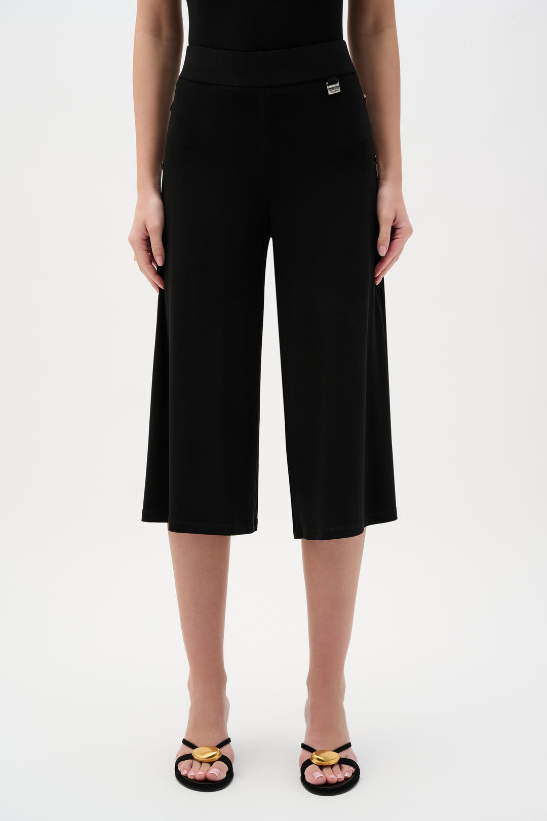 Joseph Ribkoff Silky Knit Wide Leg Culotte Pants Style 262008.