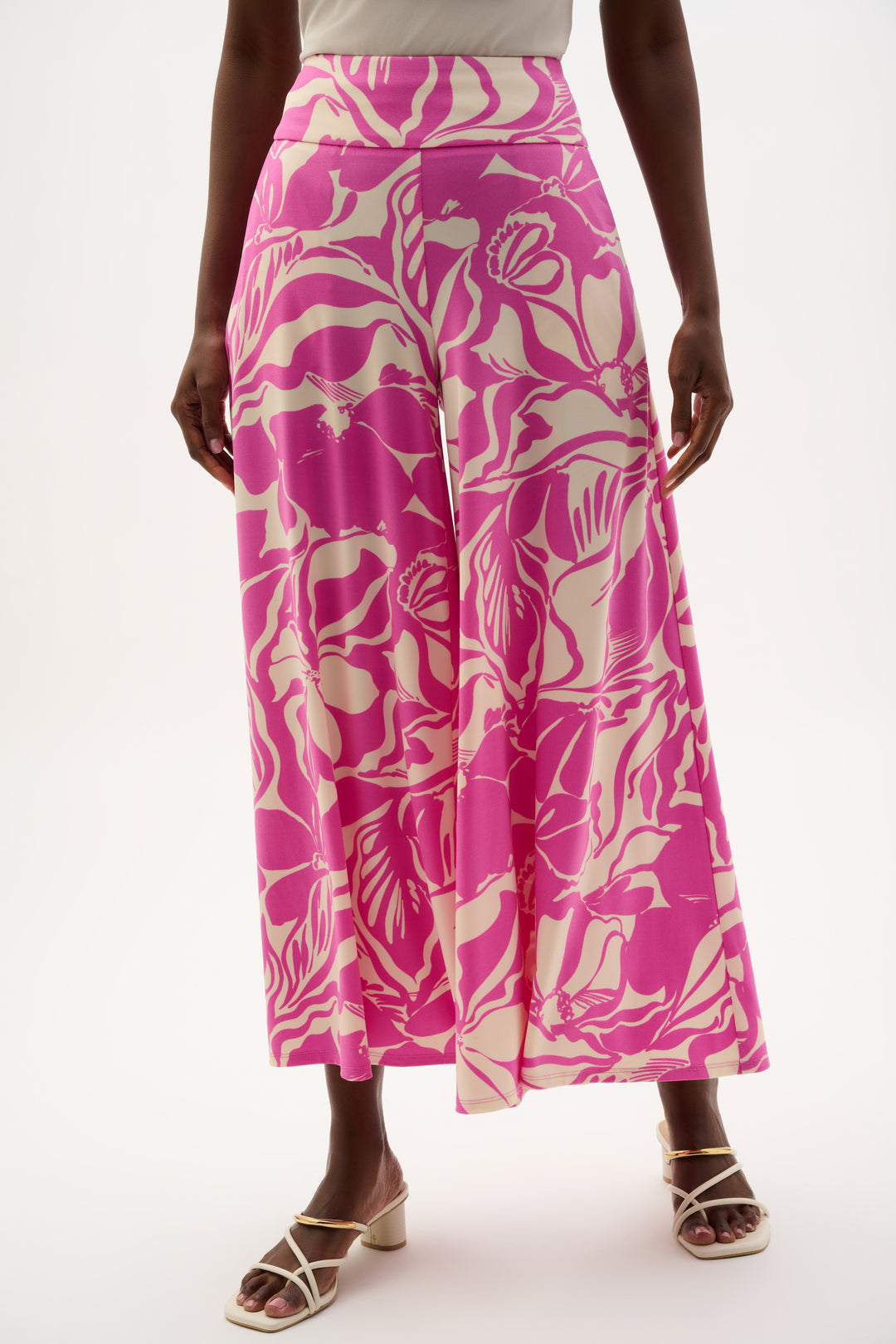 Joseph Ribkoff Floral Print Culotte Pants Style 262125